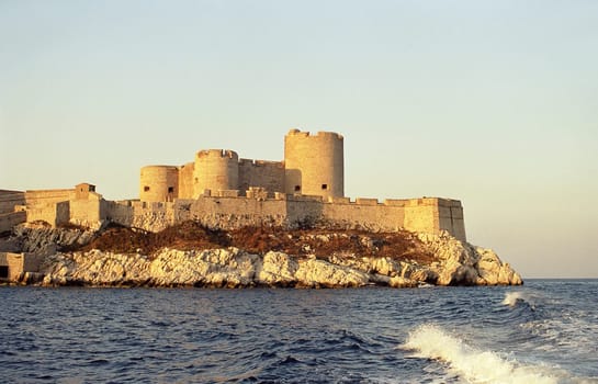 in the morning light - this is where the Count of Monte Cristo "lived"" for a few years..."