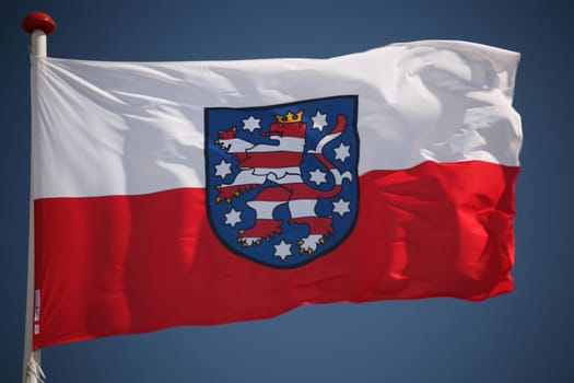 Flag of the German state of Thuringia