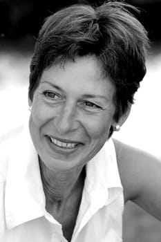 Portrait of a middle-aged woman
