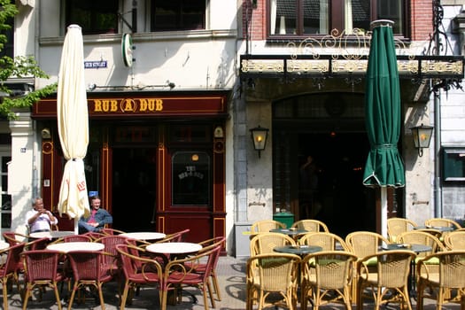 Pubs in Venlo,the Netherlands.