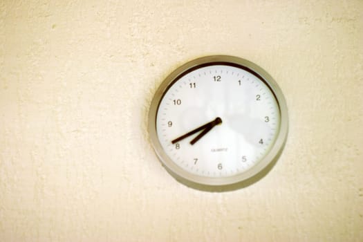 Wall Clock Silver