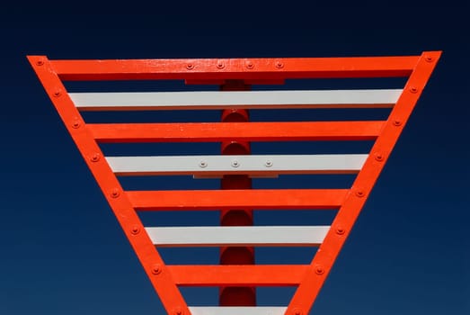 Information sign for ships and boats