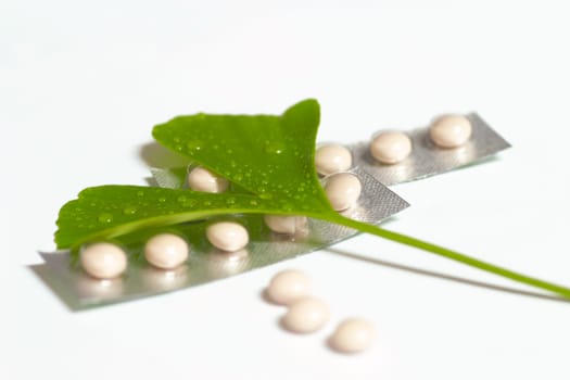 Ginkgo tablets