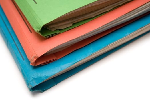 Loose-leaf binder detail