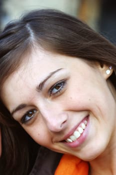 laughing woman
