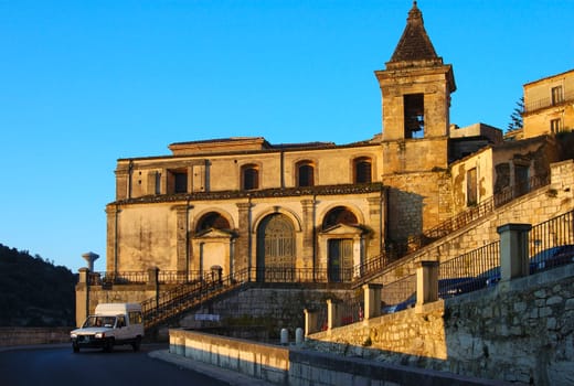 Chiesa delle scale Staircase Church Ragusa Italy