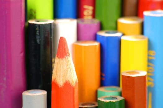 colored pencils