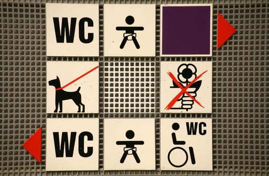 Sign board
