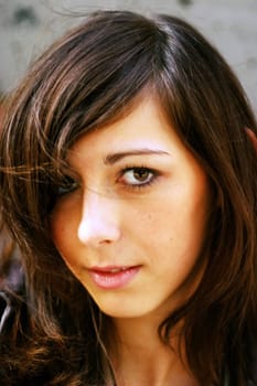 Woman with nice look