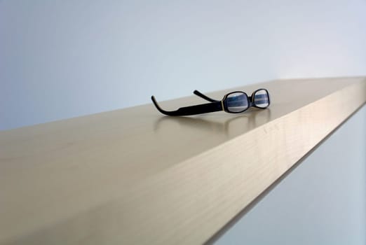Glasses at the reception