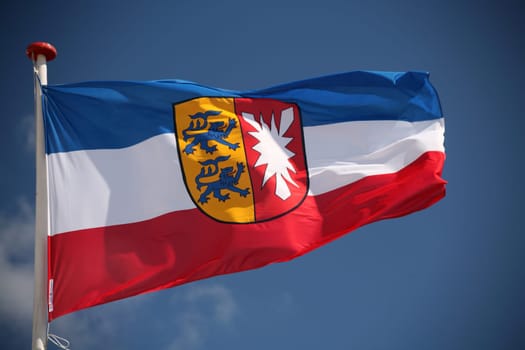 Flag of the German state of Schleswig-Holstein