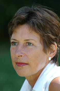 Portrait of a middle-aged woman
