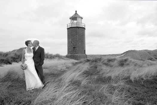 Wedding in the dunes of Sylt