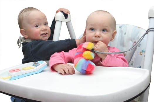 At the children's chair