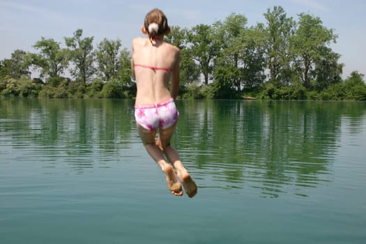 Jumping in at the deep end