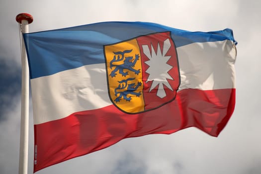 Flag of the German state of Schleswig-Holstein