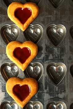Christmas hearts