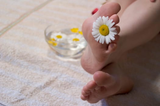 Flowery foot