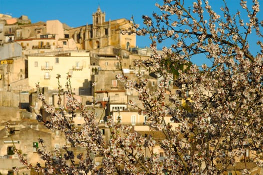 View of Ragusa,Sicily,Italy