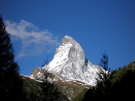 These pictures were taken from Zermatt and Gornergrat. With the Olympus C7070