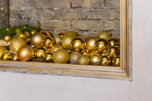 Christmas home decoration background