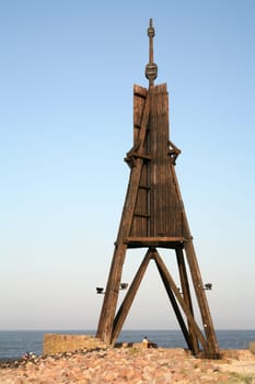 The landmark of Cuxhaven on the North Sea