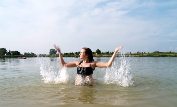 sparkling water