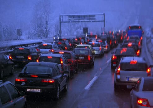 Traffic jam