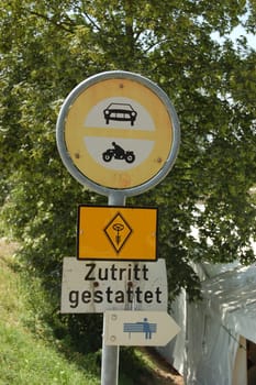 Traffic sign salad