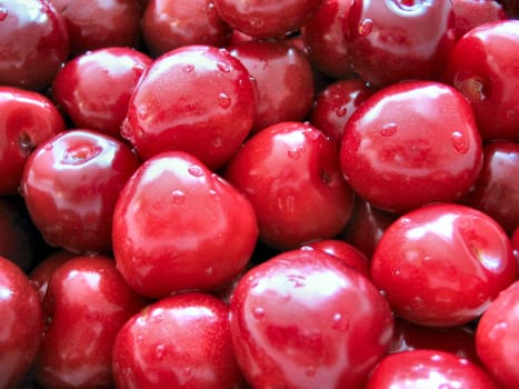 Fresh cherries