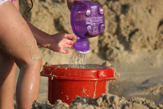Play on the beach