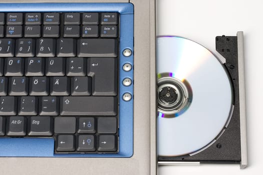 CD in the notebook