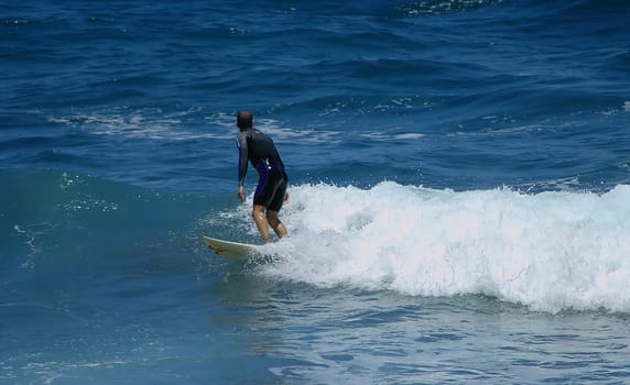 Waiting for the wave
