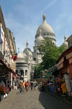 France,Paris,Montmartre,Sacré-coeur