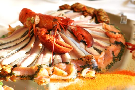 Fish platter