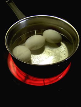 Boil eggs