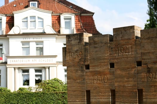 War memorial in Bad Pyrmont (Lower Saxony)