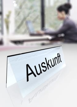 Information desk