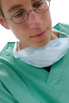 Portrait of a young female doctor