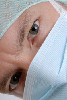 Head of a doctor
