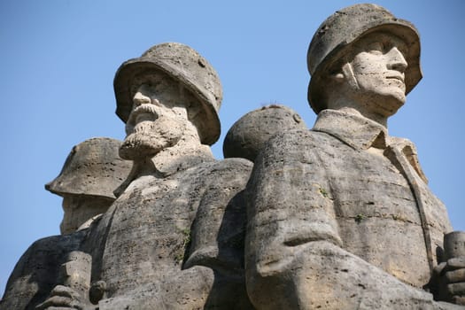 War memorial in Bad Pyrmont (Lower Saxony)