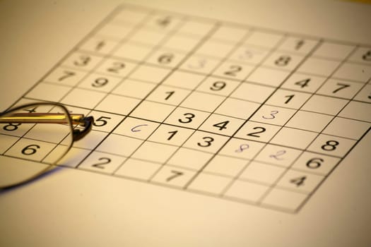 Sudoku with glasses
