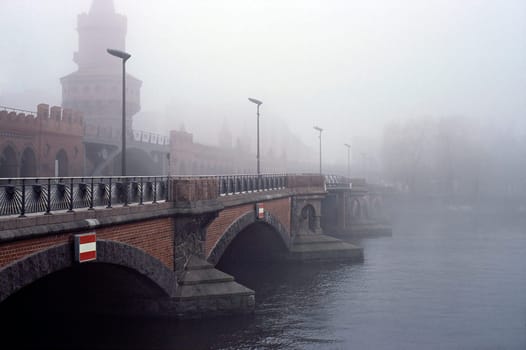 The Oberbaum Bridge in Berlin