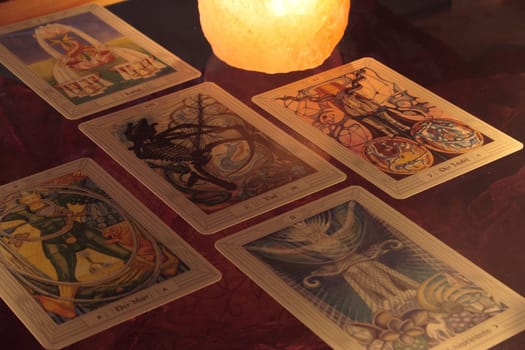 Esoteric Tarot Cards Candlelight