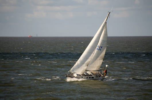 Sailors on the North Sea