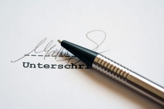 fictitious signature