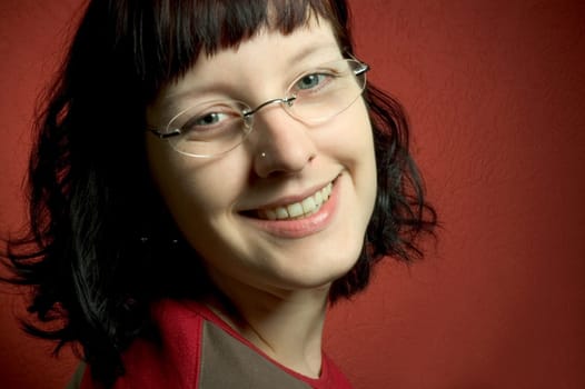 laughing woman