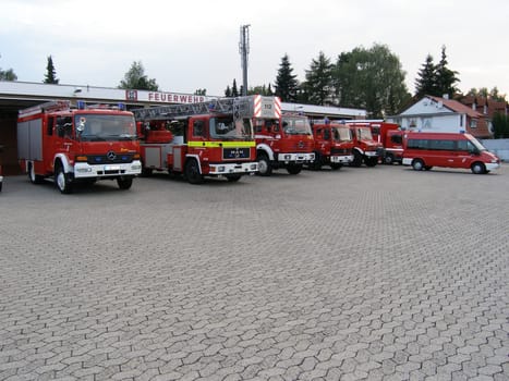 Part of the Vellmar fire brigade