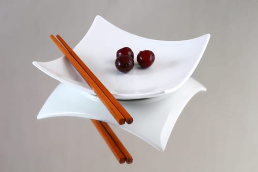 Three cherries