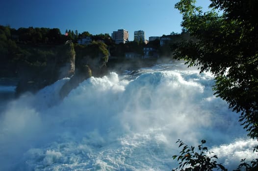 At the Rhine Falls